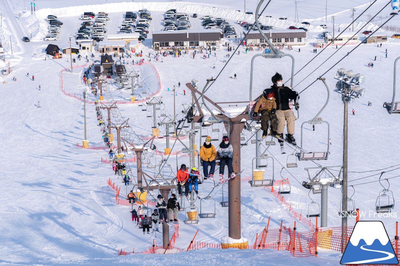 北長沼スキー場｜スキーシーズン真っ盛り！3連休の初日は、キッズ＆ファミリーで賑わう空知のローカルゲレンデへ♪